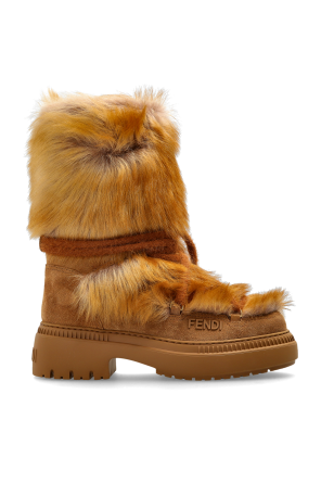 Snow boots with fur od Fendi