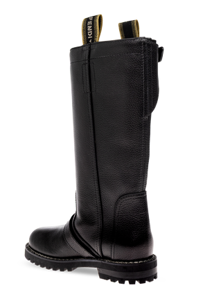 Fendi Cizme din piele ‘Commando’