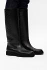 Fendi Logo knee-high boots