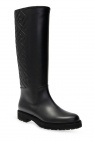 Fendi Logo knee-high boots