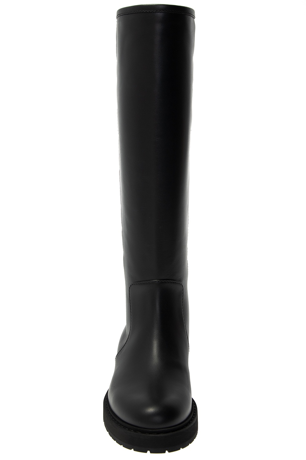 Fendi Logo knee-high boots