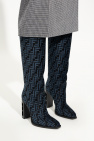 Fendi NAVY BLUE ‘Cut’ heeled boots
