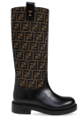 Fendi BLACK Knee-high boots Filo