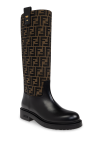 Fendi BLACK Knee-high boots Filo