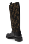 Fendi BLACK Knee-high boots Filo