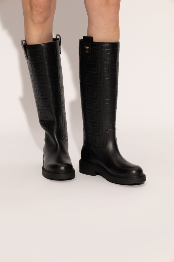 Fendi Lederstiefel
