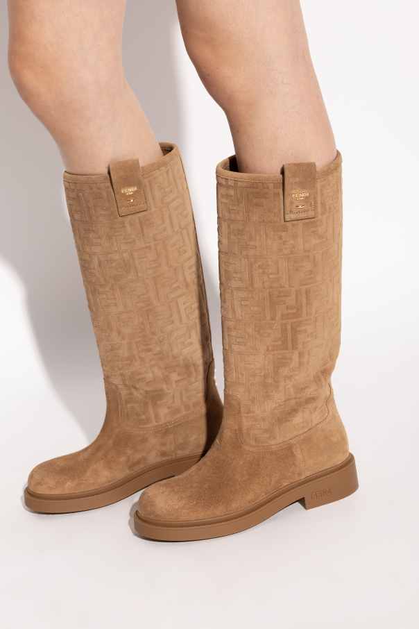 Fendi Wildlederstiefel „Filo“