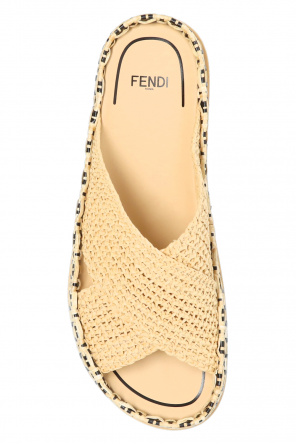 Fendi Slides with logo