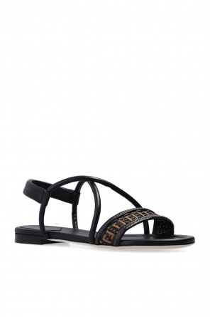 Fendi Sandals with logo