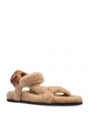 Fendi ‘Fendi Feel’ fur sandals