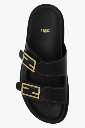 Fendi Leather slides