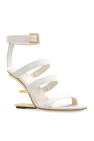 Fendi WHITE Heeled sandals 'Fendi First'