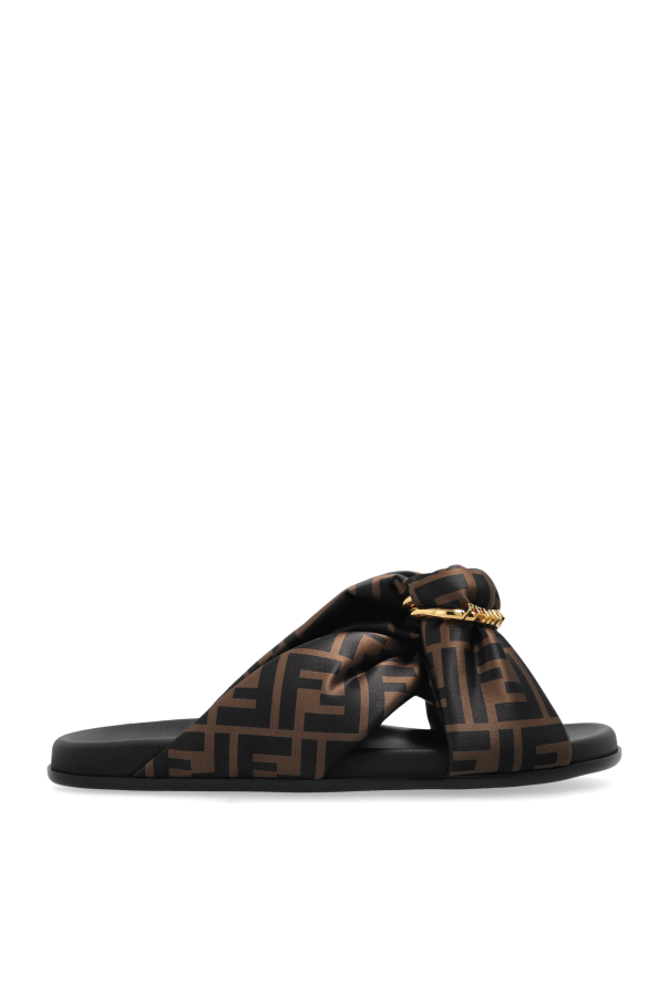 Slides with logo od Fendi