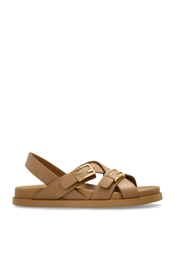 Leather sandals od Fendi