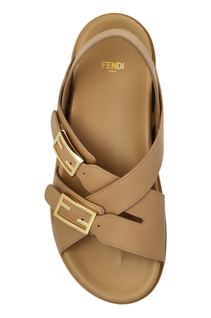 Fendi Skórzane sandały