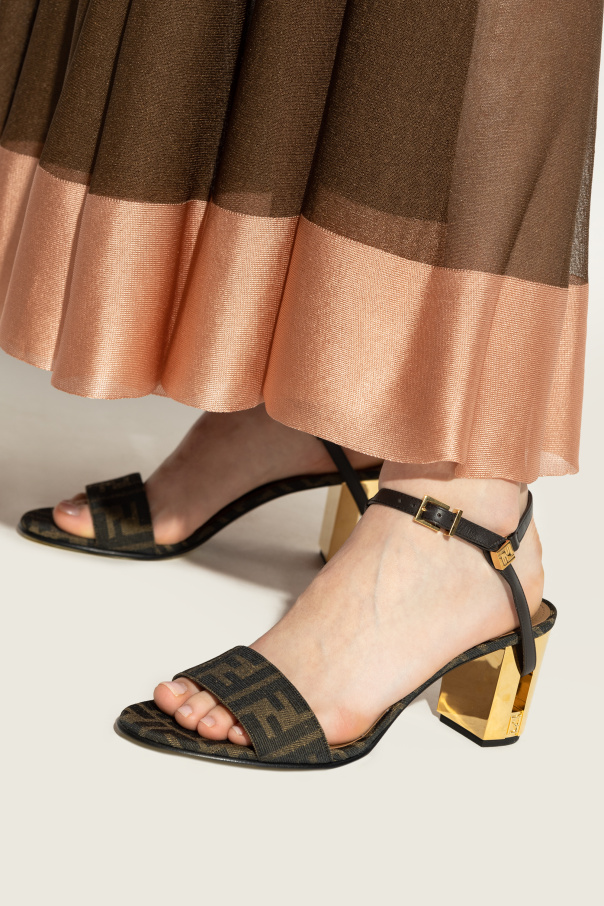 Fendi Sandały na obcasie