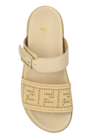 Fendi Slides with logo