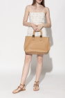 Fendi fendi white mini bucket bag