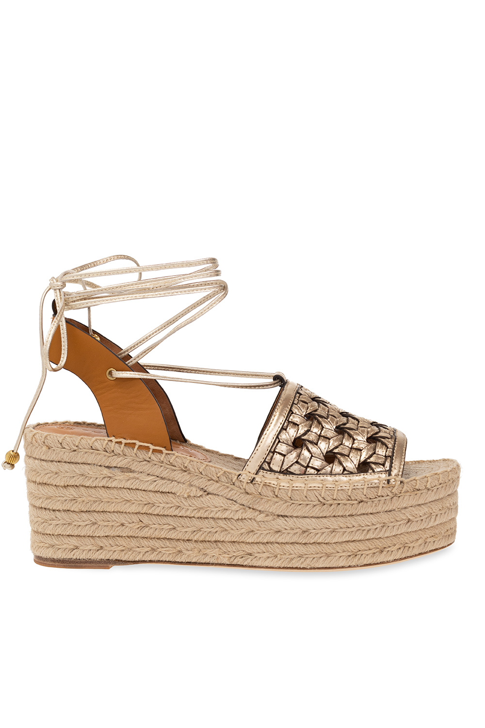 Tory Burch ‘Basketweave’ platform sandals