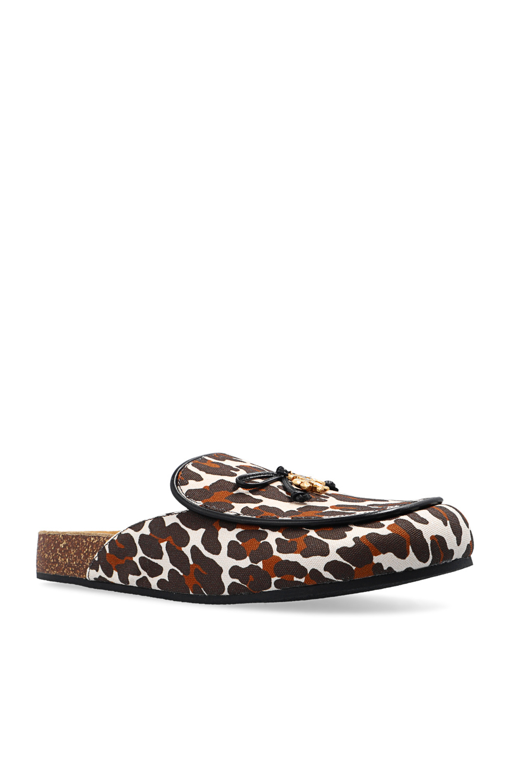 Tory Burch Slides with animal motif