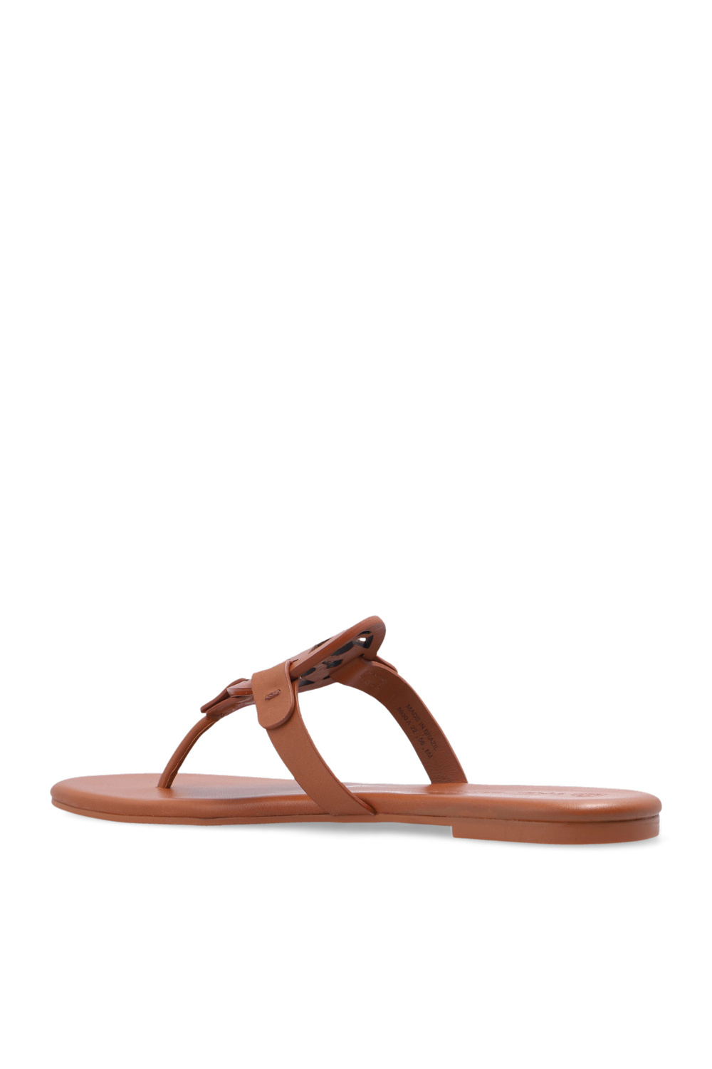 Tory Burch Miller Leather Thong Sandals In Blu