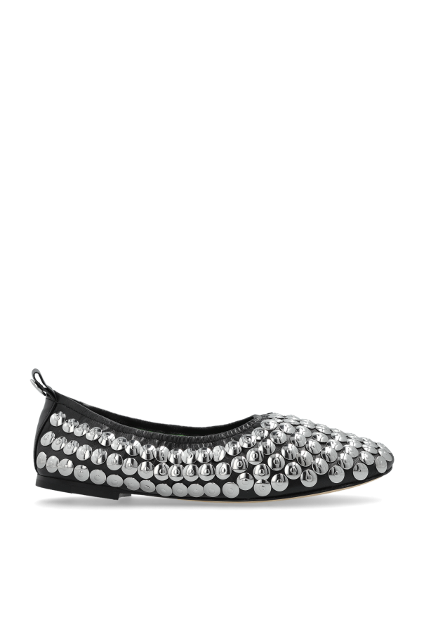 Leather ballet flats with studs od Tory Burch