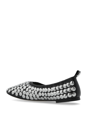 Tory Burch Bailarinas de cuero con tachuelas