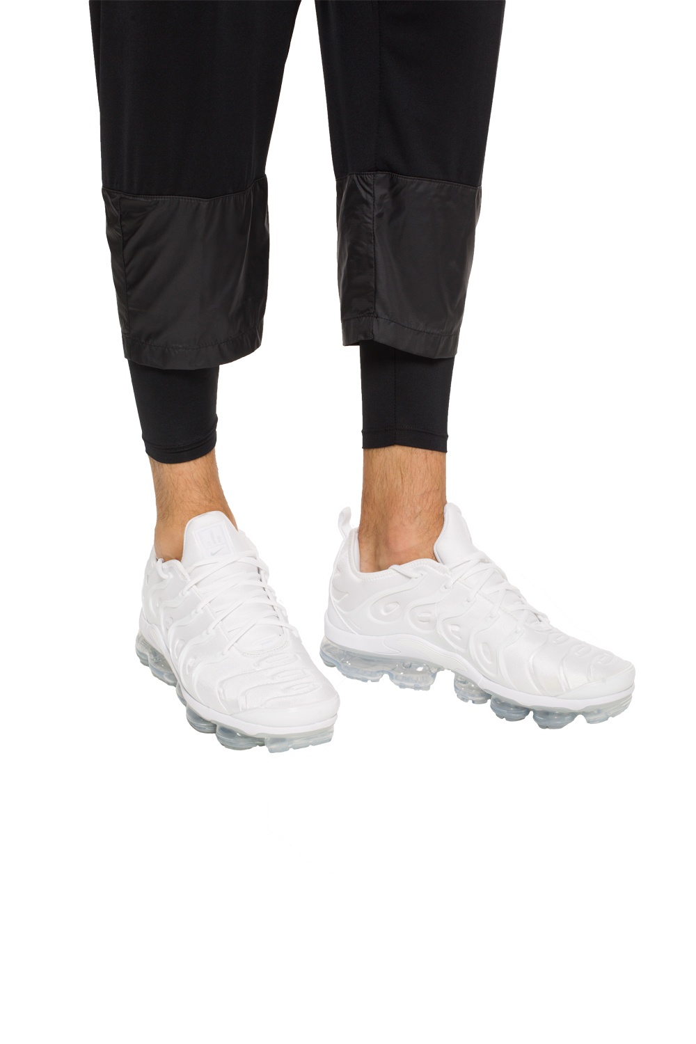 white air vapormax plus sneakers