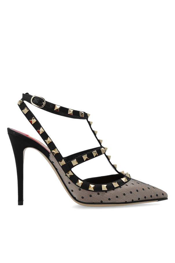 Satin high-heeled shoes od Valentino Garavani