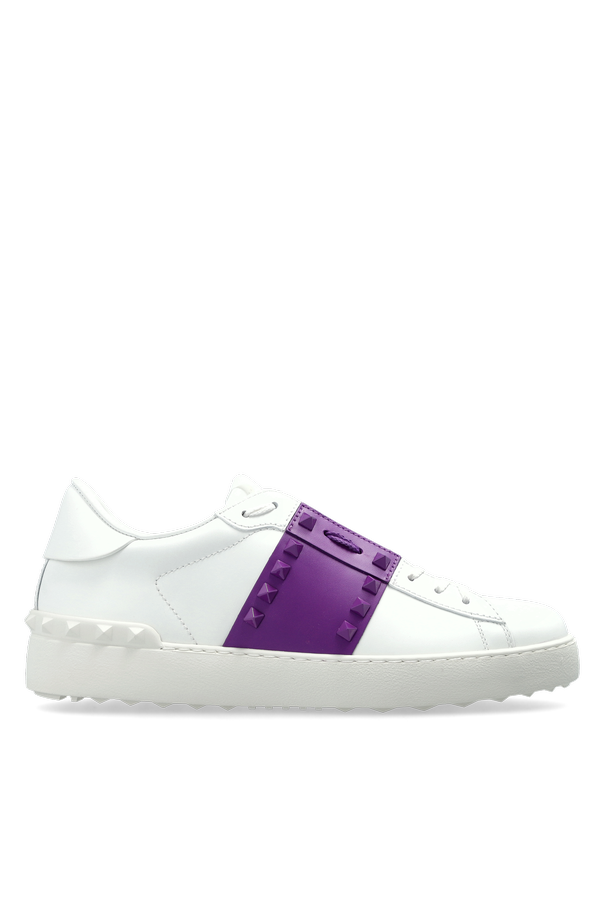 Leather sporty shoes with studs od Valentino Garavani
