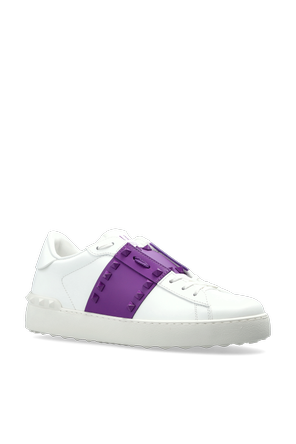 Valentino Garavani Leather sporty shoes with studs
