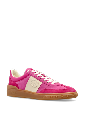 Valentino Garavani suede sports shoes with logo