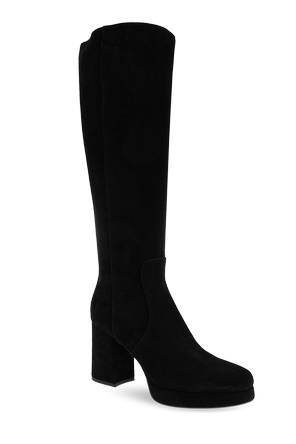 Valentino Garavani Suede platform boots