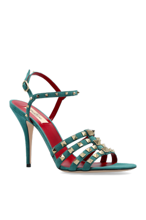 Valentino Garavani Sandalias de ante con tacón