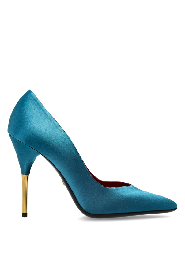 Satin high-heeled shoes od Valentino Garavani