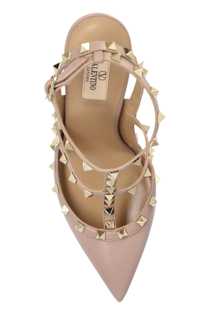 Valentino Garavani Leather heeled sandals with studs