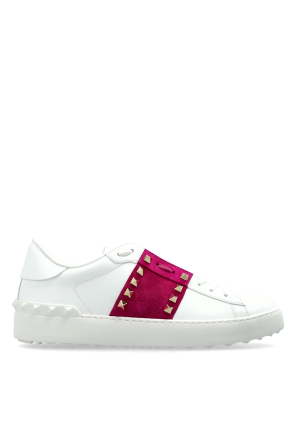 Sportliche Lederschuhe mit Nieten