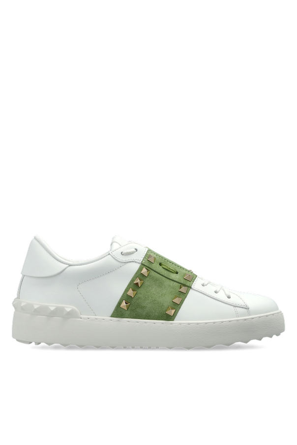 Valentino Garavani Studded leather low-top sneakers