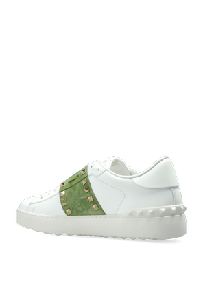 Valentino Garavani Studded leather low-top sneakers