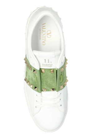 Valentino Garavani Studded leather low-top sneakers