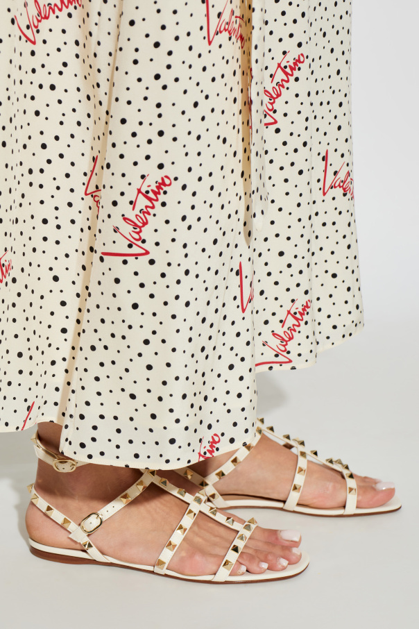Valentino Garavani Leather sandals with studs