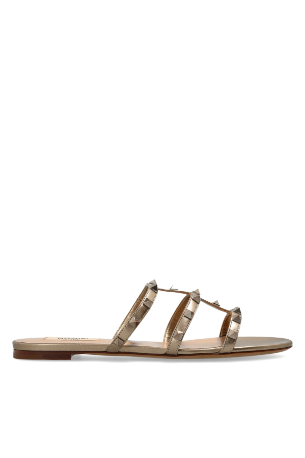 Leather slides with studs od Valentino Garavani