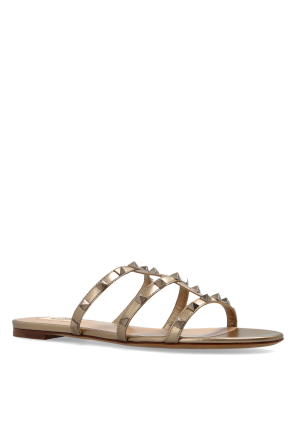 Valentino Garavani Leather slides with studs