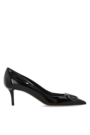 Zapatos de tacón de cuero
