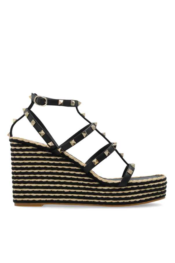 Wedge Sandals with Studs od Valentino Garavani