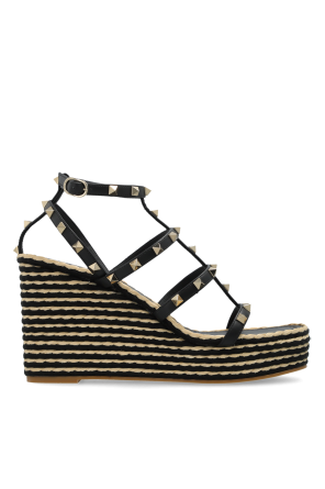 Wedge Sandals with Studs