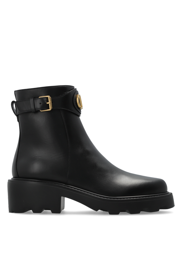 Leather ankle boots od Valentino Garavani
