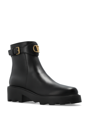 Valentino Garavani Lederstiefeletten