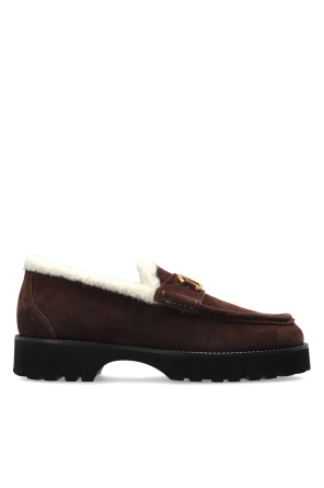 Suede loafers