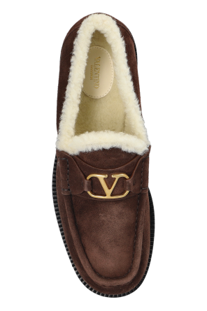 Valentino Garavani Sapatos de camurça tipo "loafers"